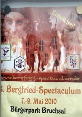 Bergfried Spectaculum Bruchsal