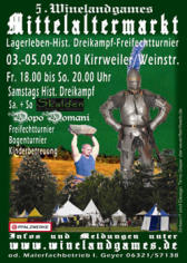 Mittelaltermarkt Kirrweiler - Winelandgames