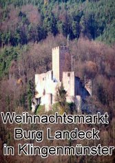Weihnachtsmarkt Burg Landeck - Klingenmünster
