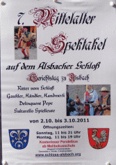 Mittelalterspektakel auf Schloss Alsbach - Montag