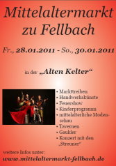 Alte Kelter Fellbach - Mittelalterhallenmarkt 2010