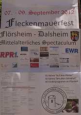 Fleckenmauerfest Flörsheim-Dalsheim 2012