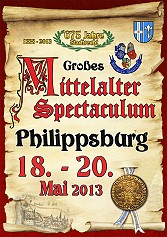 Mittelalter Spectaculum Philippsburg - Samstag