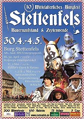 10 Jahre Mittelalterliches Burgfest auf Burg Stettenfels - Donnerstag 2014