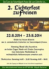 Lichterfest in Freisen  2014 - Wildtierpark
