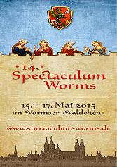 Spectaculum Worms 2015 - Feuershow Samstag