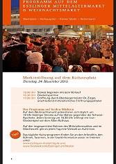 Mittelalterlicher Weihnachtsmarkt in Esslingen 2016