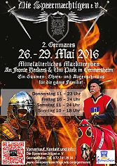2. Germares 2016 - Mittelaltermarkt Germersheim - Feuershow Fire of Dragon