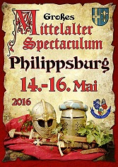 Mittelalter Spectacel Philippsburg 2016 - Bilder Sonntag