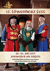 Bilder vom Richard Löwenherzfest in Annweiler 2017 - Freitag