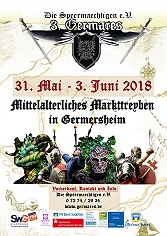 Mittelaltermarkt Germersheim  2018 - Feuershow von Fire of Dragons