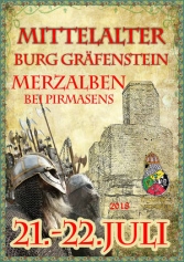 Aktuelle Bilder vom Mittelaltermarkt auf Burg Gräfenstein in Merzalben 2018