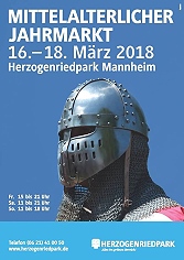 Aktuelle Bilder vom Mittelalterlichen Jahrmarkt im Herzogenriedparkt in Mannheim 2018 - Freitag