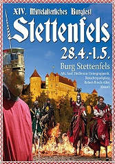 Aktuelle Bilder vom Mittelalterlichen Burgfest auf Burg Stettenfels 2018 von Samstag sind online.