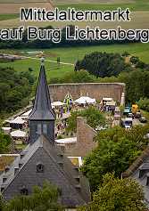 Aktuelle Bilder vom Mittelaltermarkt auf Burg Lichtenberg 2018  in Thallichtenberg bei Kusel