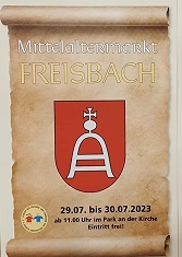 Aktuelle Bilder vom Mittelaltermarkt in Freisbach 2023