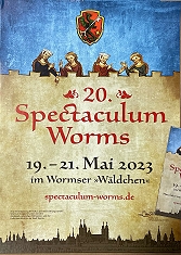 Aktuelle Bilder vom Spectaculum in Worms 2023 - Freitag Feuershow von Nanu Traumtheater