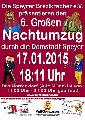 6. Großer Nachtumzug in Speyer 2015