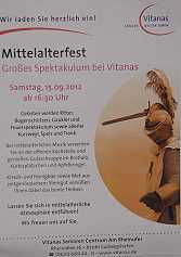 Mittelalterfest  - Seniorencentrum Vitanas Ludwigshafen