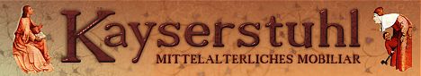 Mittelaltermöbel-Kayserstuhl