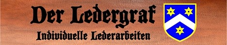 Der Ledergraf - Darstellender Lederhandwerker