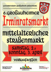 Mittelalterlicher Straßenmarkt Großauheim - Irminratsmarkt 2011
