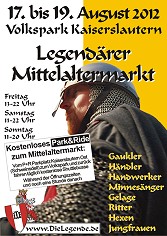 Legendärer Mittelaltermarkt Kaiserslautern 2012 - Videoimpressionen