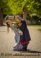 Standesamtliche Trauung Denis und Dirk in Wikinger Gewandung