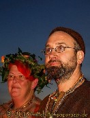 Kiarra und Siridan - Keltisches Handfasting im Keltendorf Bundenbach 2013