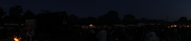Phantasia Historica - Lageransicht Mittelaltermarkt Philippsburg bei Nacht