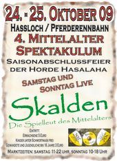 Mittelaltermarkt auf der Pferderennbahn Hassloch