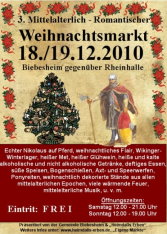 Mittelalterlicher Weihnachtsmarkt Biebesheim