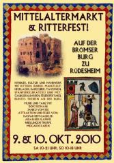 Rüdesheim am Rhein - Brömser Burg Mittelaltermarkt Germany