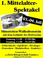 Freie Kriegerschaft Taunus e.V - Mittelaltermarkt 2010