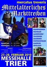 Mittelalterliches Treiben in der Messehalle Trier