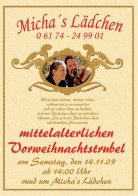 Michas Lädchen - Mittelalterlicher Vorweihnachtsrubel