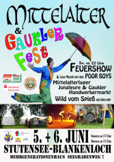 Gaukler Mittelaltermarkt Stutensee-Blankenloch