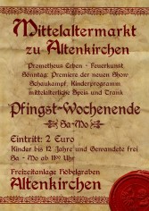 Mittelaltermarkt zu Altenkirchen
