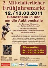 Mittelaltelalterlicher Frühjahrsmarkt in Biebesheim