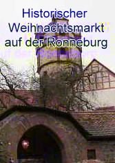 Historischer Weihnachtsmarkt auf der Ronneburg
