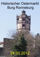 Burg Ronneburg - Mittelaltermarkt Ostern 2012
