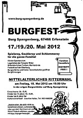 Bilder vom Burgfest auf Burg Spangenberg 2012