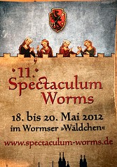 Bilder vom Mittelalter Spectaculum in Worms 2012