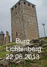 Sommerlicher Mittelaltermarkt Burg Lichtenberg 2013