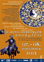 12. Butschebuerger Buergfest Düdeldingen/Dudelange Luxemburg 