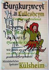 Mittelalter Spektakel Külsheim 2013 - Burgkurzweyl zu Cullesheym