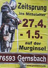 Pro History - Zeitsprung ins Mittelalter auf der Murginsel in Gernsbach