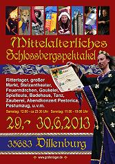 Feuershow - Mittelaltermarkt Dillenburg 2013 Theater Vielfalter
