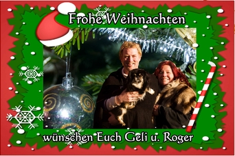Weihnachten 2013 - Geli und Roger