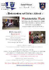 Mittelalterlicher Markt auf Schloss Alsbach - 2014